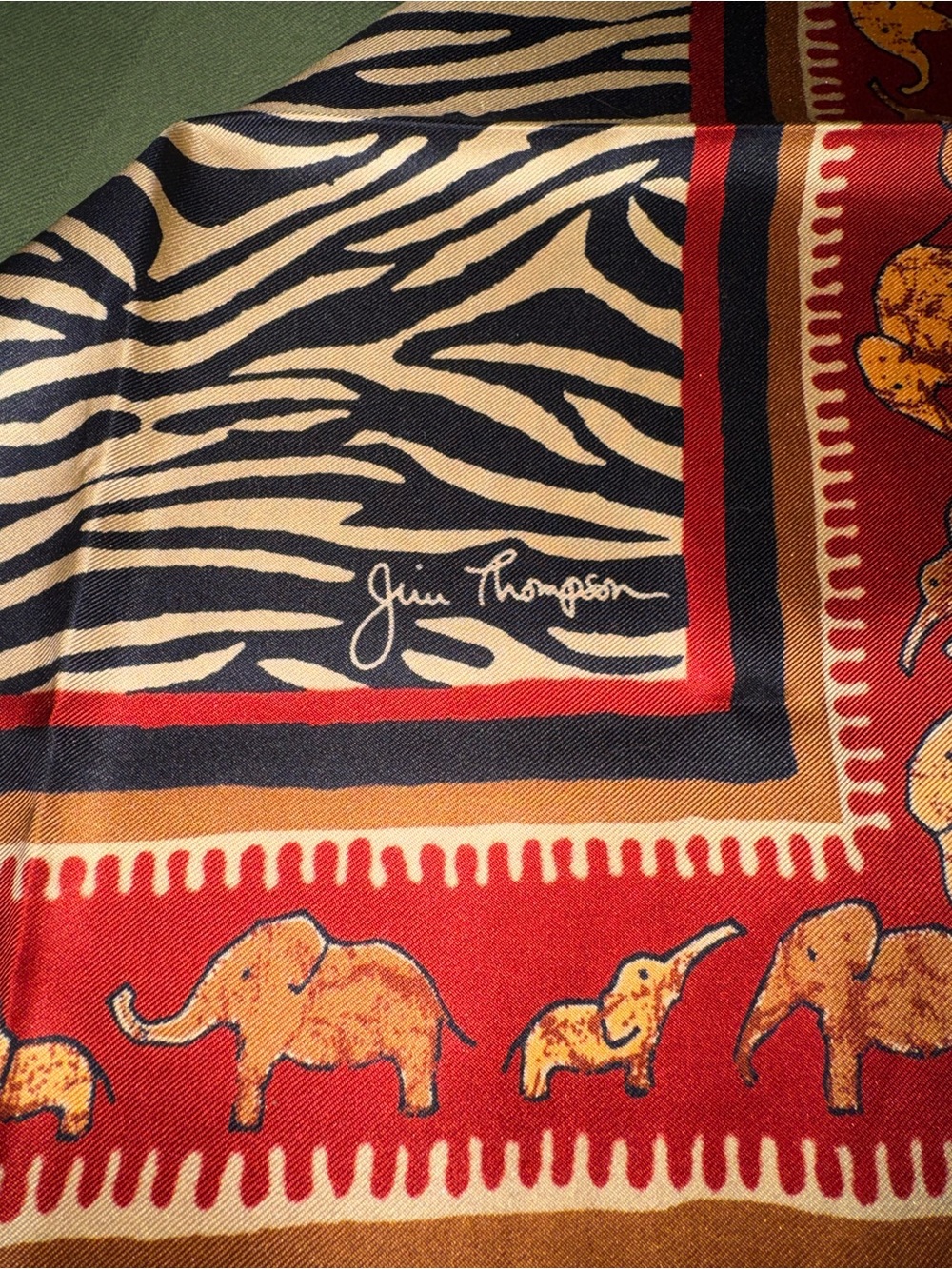 Jim Thompson Scarf / Pocket Square